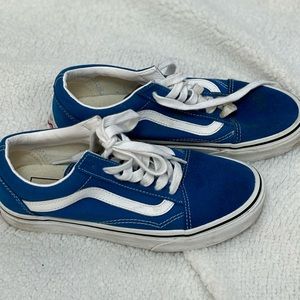 Unisex Vans - BLUE Size 6.5 W / 5 M